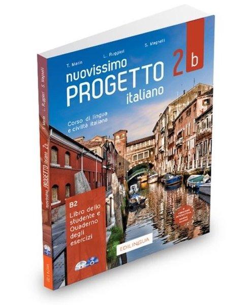 Nuovissimo Progetto İtaliano - 2B B2 Libro dello Studente e Quaderno degli Esercizi | Edilingua (İnce Kapak)  - Resim 1