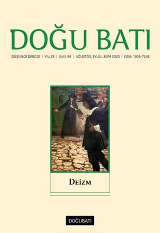 Doğu Batı Düşünce Dergisi Yıl: 23 Sayı: 94 - Deizm | Doğu Batı Dergileri (Ciltsiz)  - Resim 1