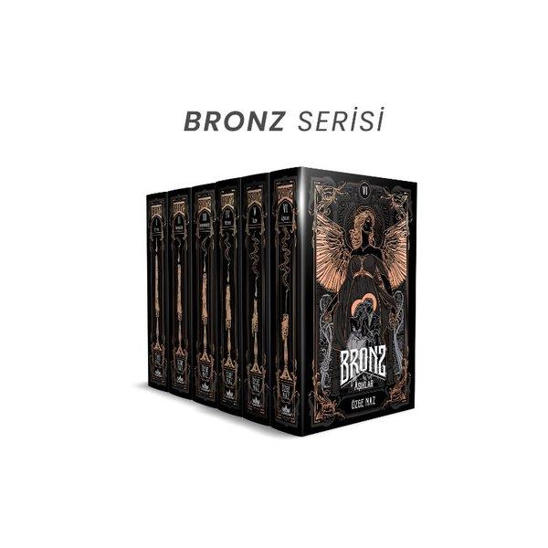 Bronz Serisi Seti - 6 Kitaplık Mıknatıslı Kutu | Guardian Yayınları (Ciltli)  - Resim 3