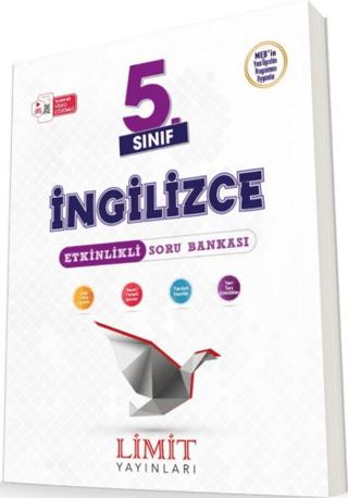 5. Sınıf İngilizce Etkinlikli Soru Bankası | Limit Yayınları (Ciltsiz)  - Resim 1