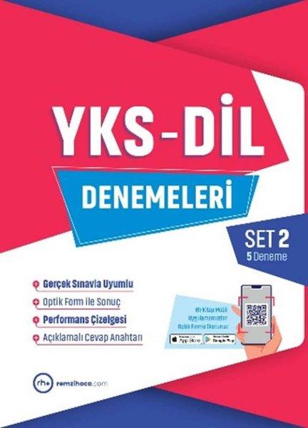 YKS - Dil Denemeleri - Set 2 5 Deneme | Remzi Hoca Yayınları (İnce Kapak)  - Resim 1
