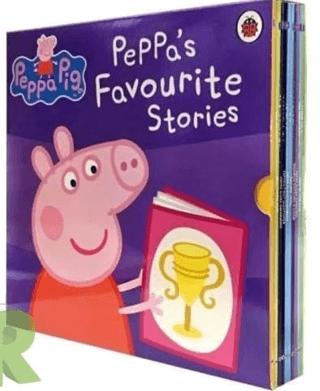 Peppa Pig: Peppa's Favourite Stories (10 Title Pack) | Ladybird Book (Ciltsiz)  - Resim 1