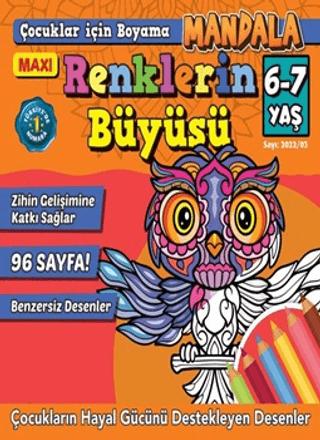 Maxi Mandala Renklerin Büyüsü 4 | Maxi Yayıncılık (Ciltsiz)  - Resim 1