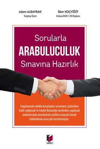 Sorularla Arabuluculuk Sınavına Hazırlık | Adalet Yayınevi (Ciltsiz)  - Resim 1
