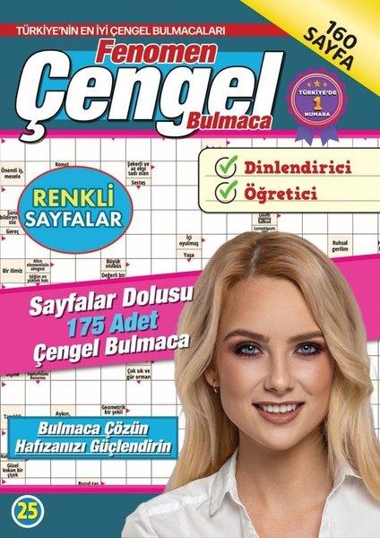 Fenomen Çengel Bulmaca 25 | Maxi Yayıncılık (İnce Kapak)  - Resim 1