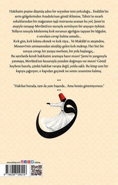 Şems ve Mevlana'dan 40 Rüya 40 Mektup | Az Kitap (İnce Kapak)  - Resim 2
