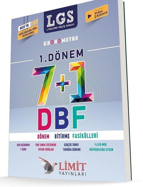 Kronometre LGS 1.Dönem Dönem Bitirme Fasikülleri | Limit Yayınları (İnce Kapak)  - Resim 1