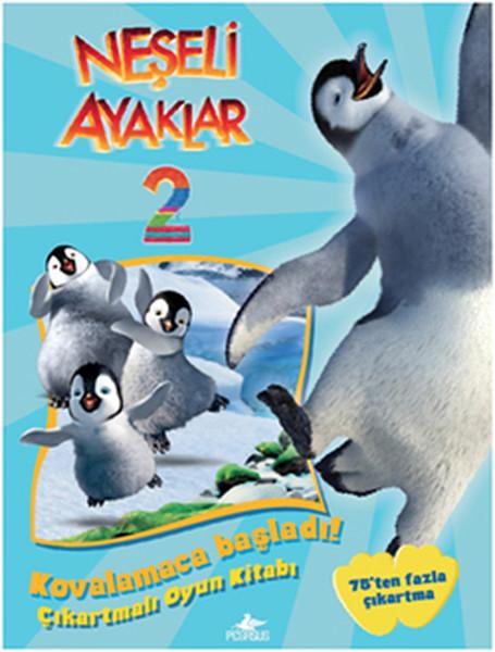 Neşeli Ayaklar 2 Çıkartmalı Oyun Kitabı | Pegasus (İnce Kapak)  - Resim 1