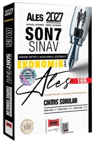 2027 ALES Sayısal-Sözel Yetenek Son 7 Sınav Çıkmış Sorular | Yargı Yayınevi (Ciltsiz)  - Resim 1