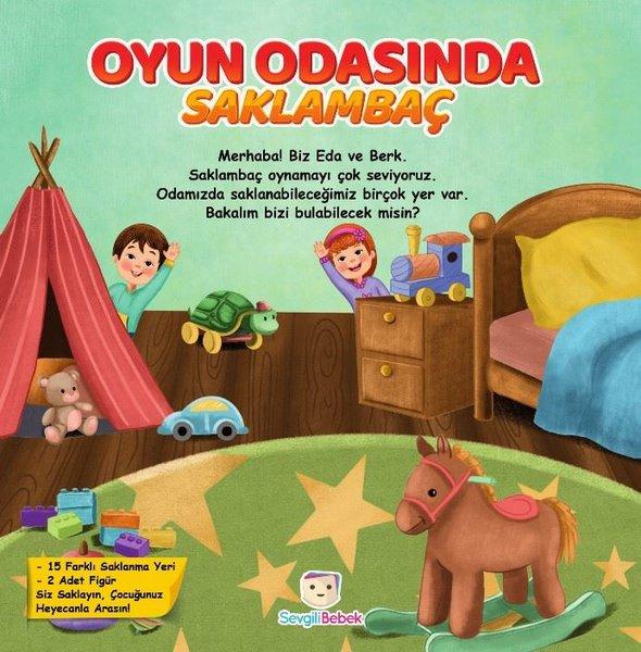 Saklambaç Kitabı - Oyun Odasında | SevgiliBebek (Ciltli)  - Resim 1