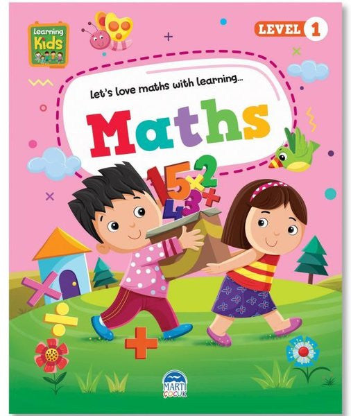 Learning Kids - Maths Level 1 - Kolektif kitap kapağı