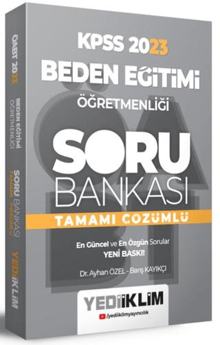 2023 ÖABT Beden Eğitimi Öğretmenliği Spor Kütüphanesi Tamamı Çözümlü Soru Bankası | Yediiklim Yayınları (Ciltsiz)  - Resim 1