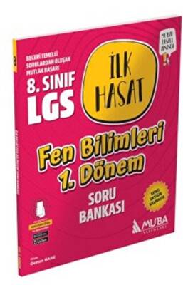 LGS Fen Bilimleri İlk Hasat Soru Bankası 1.Dönem Muba Yayınları - Kolektif kitap kapağı