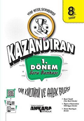 LGS Kazandıran 8. Sınıf 1. Dönem Din Kültürü ve Ahlak Bilgisi Soru Bankası - Kolektif kitap kapağı