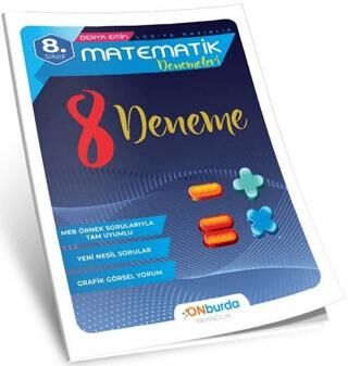 ONburda Yayınları LGS`ye Hazırlık Matematik Denemeleri - Kolektif kitap kapağı