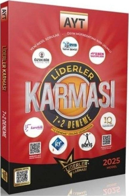 Liderler Karması Ayt 7+2 Deneme Seti - Kollektif kitap kapağı