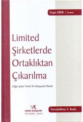 Limited Şirketlerde Ortaklıktan Çıkarılma - Engin Erdil kitap kapağı