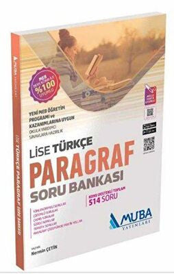 Lise Türkçe Paragraf Soru Bankası (1402) - Nermin Çetin kitap kapağı