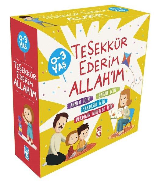 Teşekkür Ederim Allahım Seti - 4 Kitap Takım | Timaş Çocuk (İnce Kapak)  - Resim 1