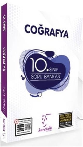 10. Sınıf Coğrafya Soru Bankası | Karekök Yayıncılık (Ciltsiz)  - Resim 1