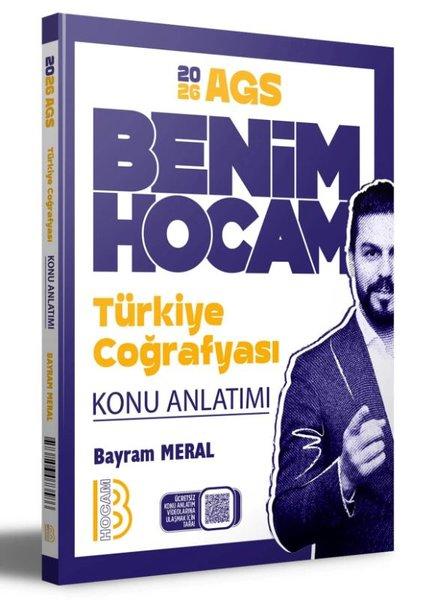 2026 AGS Türkiye Coğrafyası Konu Anlatımı | Benim Hocam Yayınları (İnce Kapak)  - Resim 1