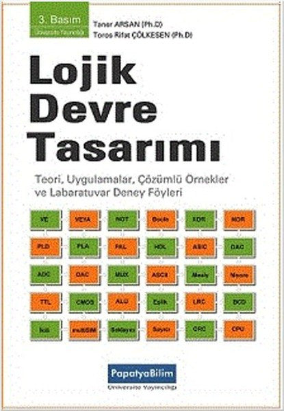 Lojik Devre Tasarımı (Güncellenmiş 3. Basım) - Dr. Rifat Çölkesen kitap kapağı