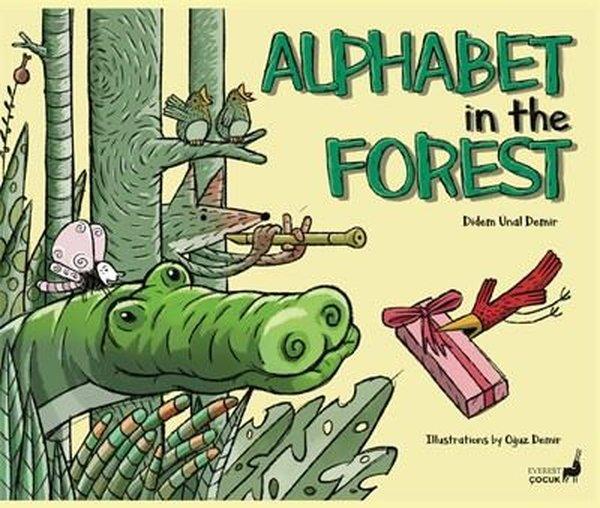 Alphabet in the Forest | Everest Yayınları (İnce Kapak)  - Resim 1