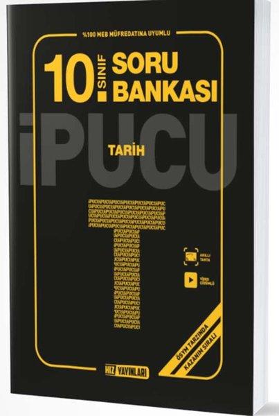 10.Sınıf Tarih İpucu Soru Bankası | Hız Yayınları (İnce Kapak)  - Resim 1