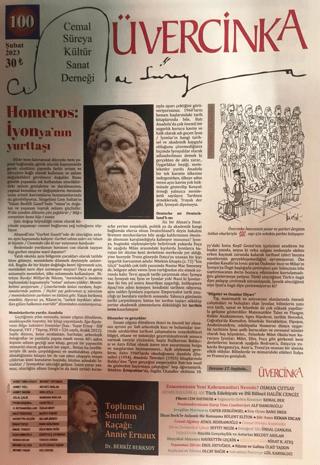 Üvercinka Dergisi Sayı: 100 Şubat 2023 | Üvercinka Dergisi (Ciltsiz)  - Resim 1
