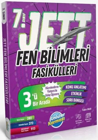 7. Sınıf Jett Fen Bilimleri Fasikülleri | Ünlüler Karması (Ciltsiz)  - Resim 1
