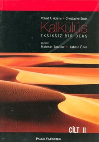 Kalkülüs Eksiksiz Bir Ders Cilt 2 | Palme Yayıncılık (Ciltsiz)  - Resim 1