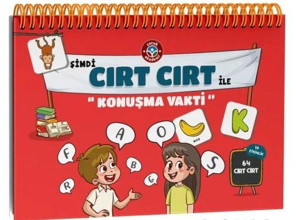 Şimdi Cırt Cırt İle Konuşma Vakti | Çocuk Akademi Yayınları (İnce Kapak)  - Resim 1