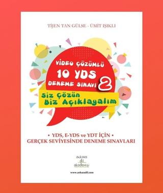 Video Çözümlü 10 YDS Deneme Sınavı - 2