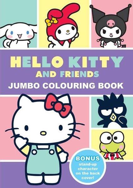 Hello Kitty Jumbo Colouring Book | Alligator Products Limited (İnce Kapak)  - Resim 1