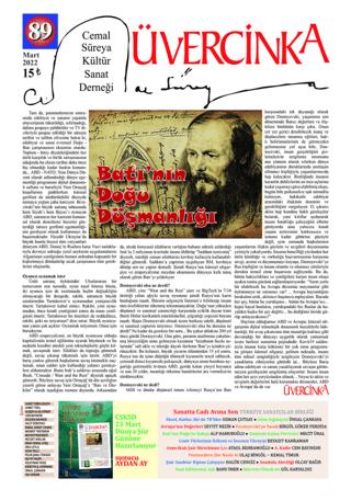 Üvercinka Dergisi Sayı: 89 - Mart 2022 | Üvercinka Dergisi (Ciltsiz)  - Resim 1