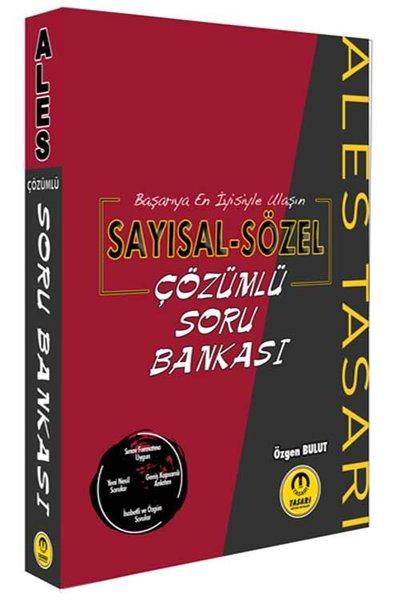 ALES Sayısal - Sözel Çözümlü Soru Bankası | Tasarı Akademi (İnce Kapak)  - Resim 1