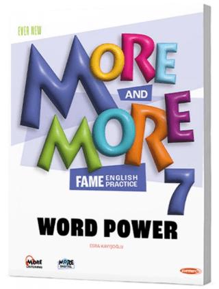 7. Sınıf More and More English Word Power | Kurmay Yayınları (Ciltsiz)  - Resim 1