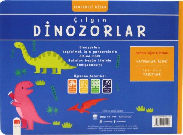 Çılgın Dinozorlar - Pencereli Kitap | Uçan Fil (Ciltli)  - Resim 3