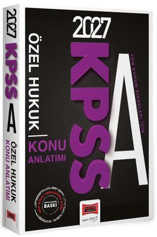 2027 KPSS A Grubu Tüm Kurum Sınavları için Özel Hukuk Konu Anlatımı | Yargı Yayınevi (Ciltsiz)  - Resim 1