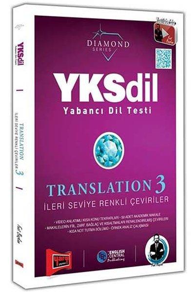 Yargı Yayınları Yksdil Yabancı Dil Testi Translation 3 İleri Seviye Renkli Çeviriler | Yargı Yayınları (İnce Kapak)  - Resim 1