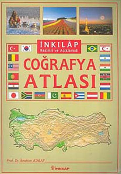 Coğrafya Atlası | İnkılap Kitabevi - Atlaslar / Haritalar (İnce Kapak)  - Resim 1