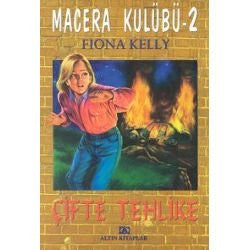 Macera Kulübü-2 Çifte Tehlike - Fiona Kelly kitap kapağı