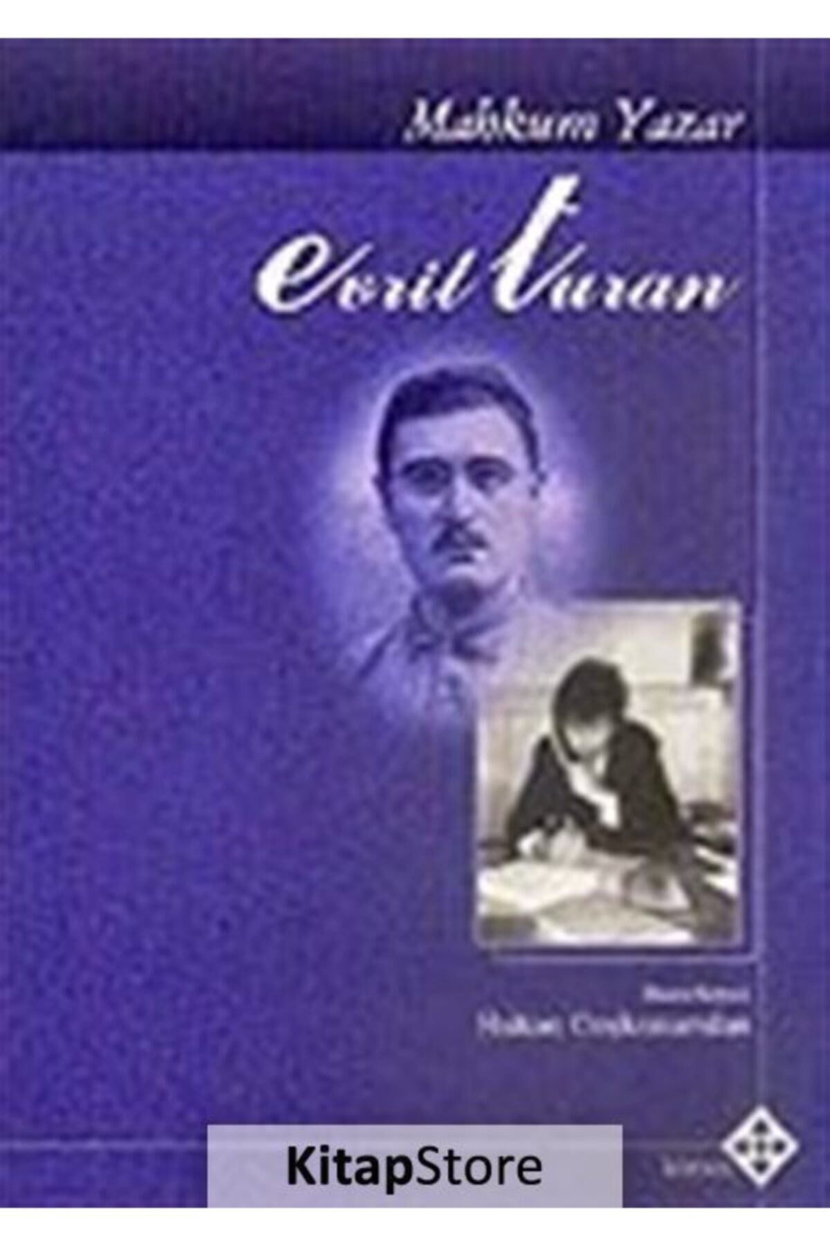 Mahkum Yazar Evril Turan - Hakan Coşkunarslan kitap kapağı