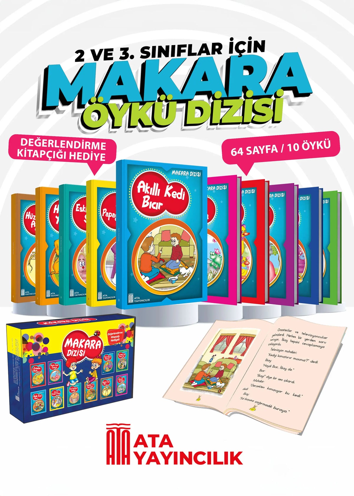 Makara Dizisi Ata Yayıncılık kitap kapağı