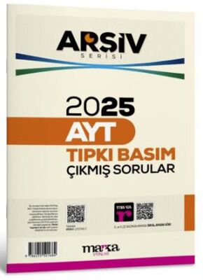 2025 AYT Arşiv Serisi Tıpkı Basım Çıkmış Sorular - Kolektif kitap kapağı