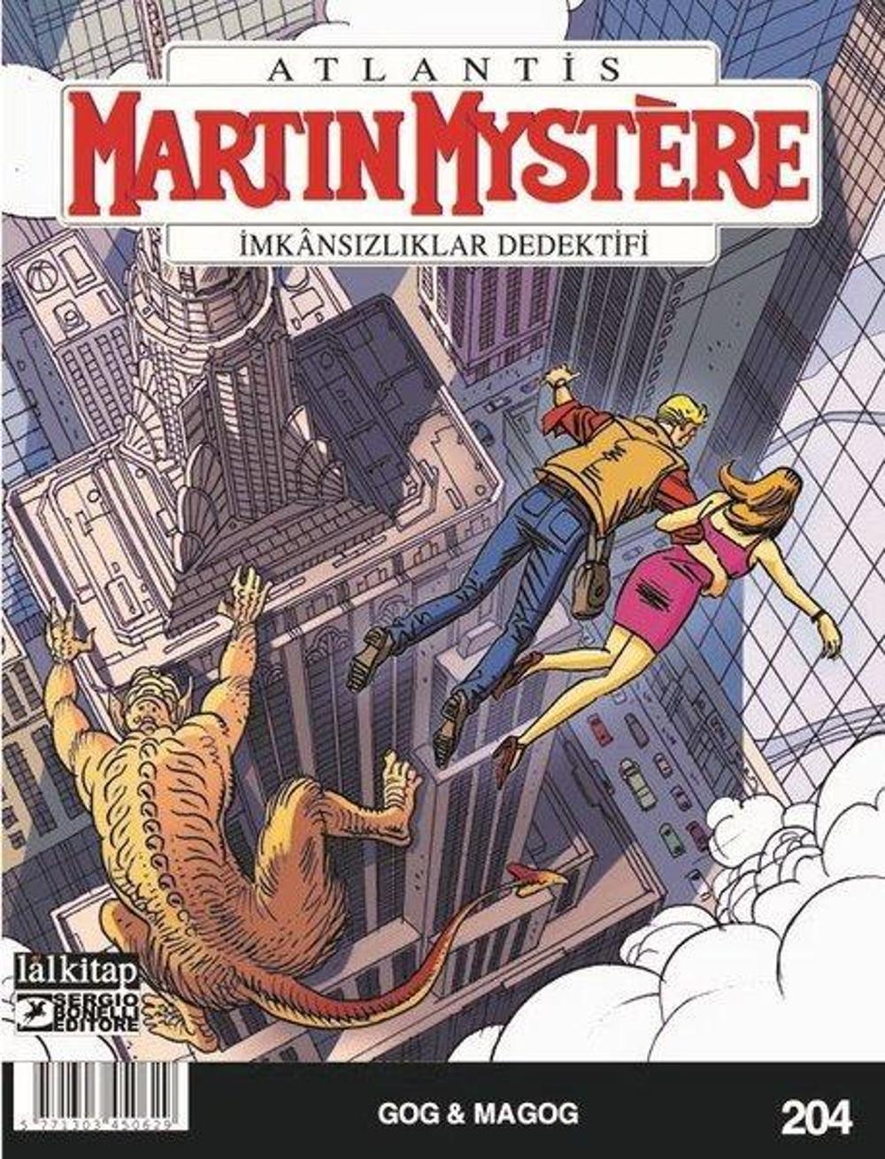 Martin Mystere Sayı 204 - İmkansızlıklar Dedektifi - Gog and Magog | Lal