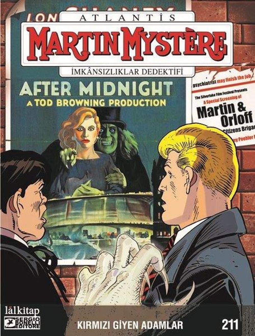Martin Mystere Sayı 211 - İmkansızlıklar Dedektifi - Kırmızı Giyen Adamlar | Lal