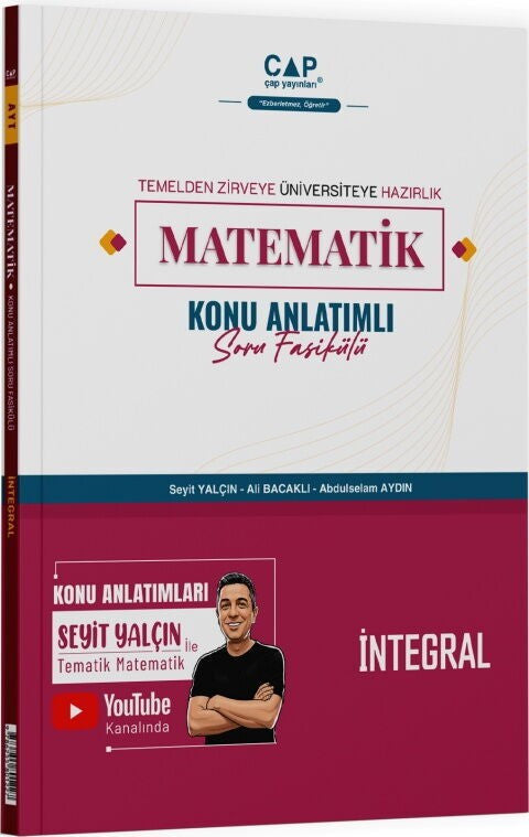 Matematik İntegral Konu Anlatımlı Soru Fasikülü Çap Yayınları kitap kapağı