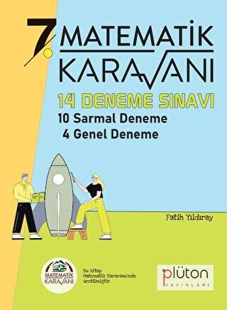Matematik Karavanı 7. Sınıf 14 Deneme Sınavı - Kolektif kitap kapağı