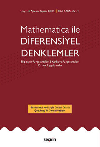 Mathematice ile Diferensiyel Denklemler - Hilal Karadavut kitap kapağı